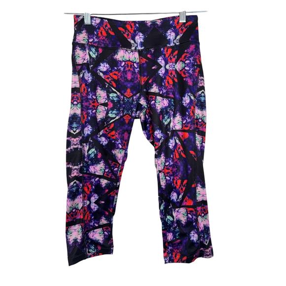 LuLaRoe Women's Small Capri Legging Activewear Colorful Moisture Wicking Comfort - Picture 1 of 6